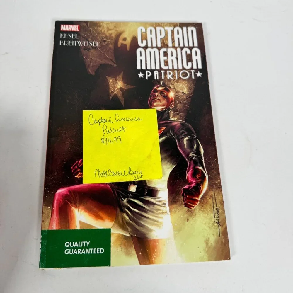 Marvel Captain America Patriot Trade Paperback Comic‎ Book 2011 First Printing